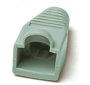 Изолирующий колпачок для разъемов RJ-45, Hyperline BOOT-GY-10  серый (10 шт.)