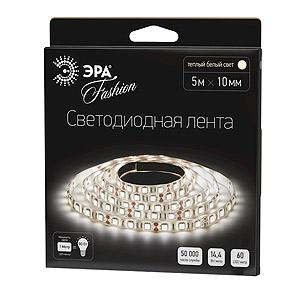 ЭРА Лента  IP20  12V   14,4Вт/м  3000К  LS5050-60LED-IP20-WW-5m (1уп.-5м)