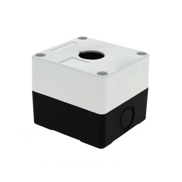 Корпус EKF КП101 1 кнопка белый пластиковый
