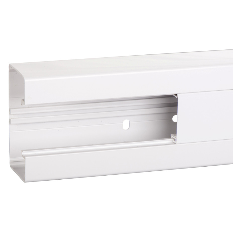 Кабель-канал  белый  95х55  с крышкой RAL9003 ПВХ  ISM10200P  SCH  OL45