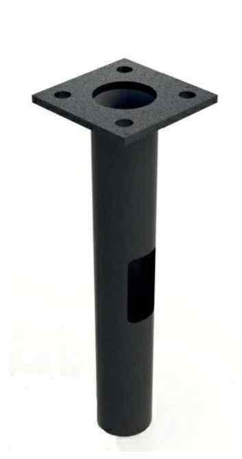 Закладная деталь для опоры ФБ-0.133*3.5-1.5 (фл 300х300х10, м.ц. 230 4х20) грунт