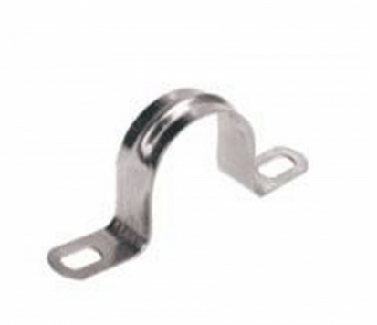 Скоба металлическая двухлапковая d12-13mm Уралпласт